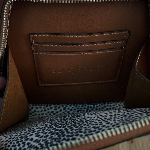Sole Society Aushan Faux Leather Backpack main image 4